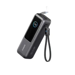 Bild på Anker Powerbank 25.000 mAh 165W med inbyggd utdragbar kabel
