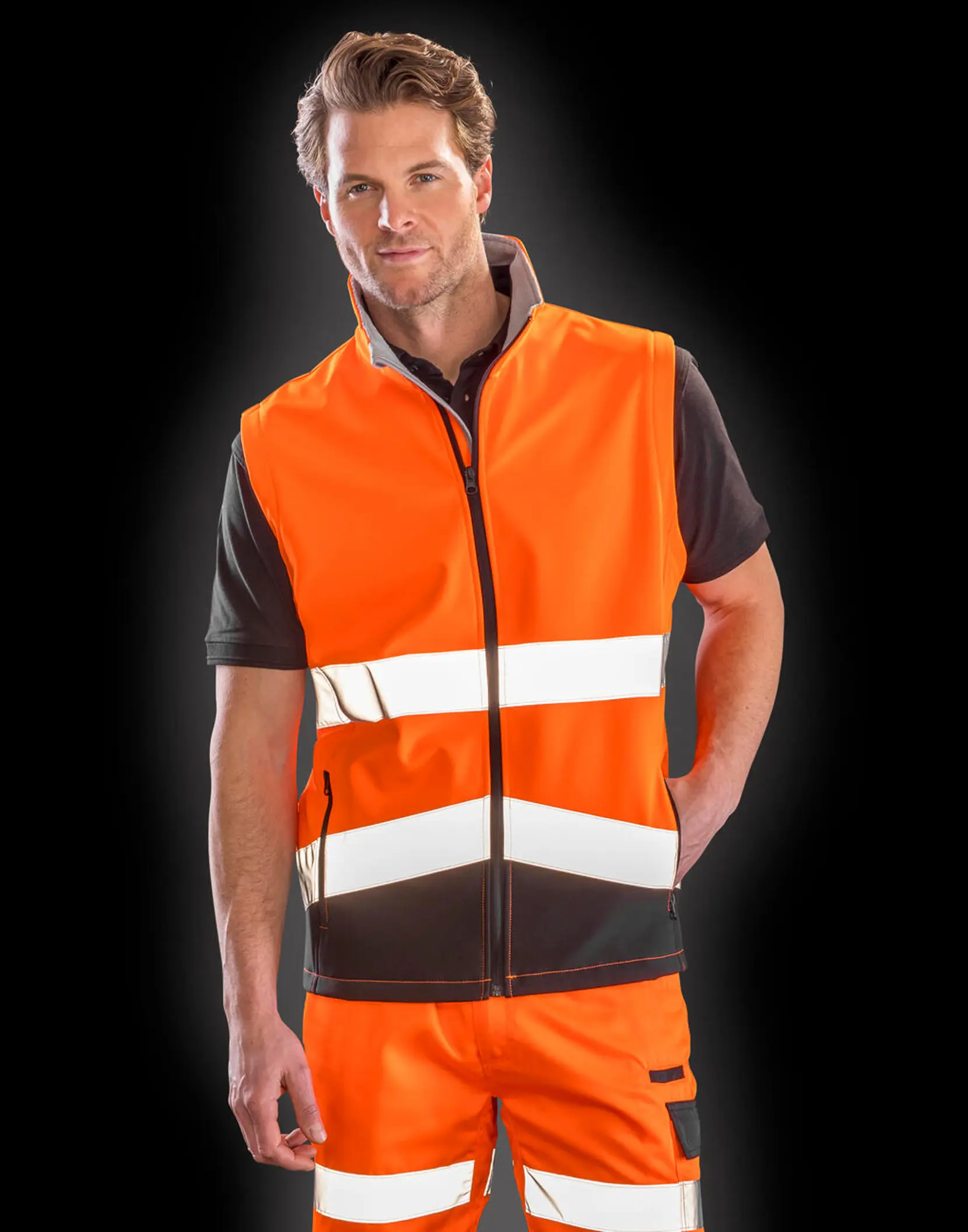 Bild på Printable Safety Softshell Gilet