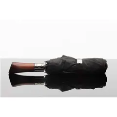 Bild på SCX.design R03 hopfällbart paraply med trähandtag med automatisk öppning/stängning 