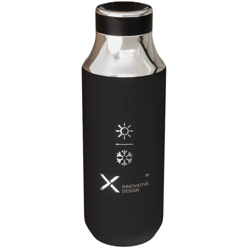 SCX.design D12 500 ml isolerad vattenflaska i rostfritt stål med sugrör
