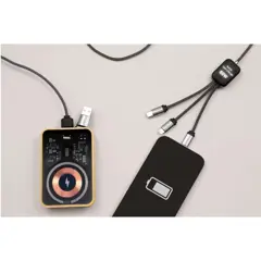 Bild på SCX.design C33 Type-C-laddningssladd på 60 W med dubbelupplyst logotyp 