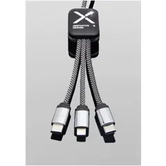 Bild på SCX.design C33 Type-C-laddningssladd på 60 W med dubbelupplyst logotyp 