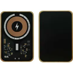 Bild på SCX.design P27 W 10 000 mAh MagSafe powerbank i bambu