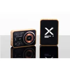 Bild på SCX.design P27 W 10 000 mAh MagSafe powerbank i bambu