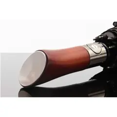 Bild på SCX.design R03 hopfällbart paraply med trähandtag med automatisk öppning/stängning 