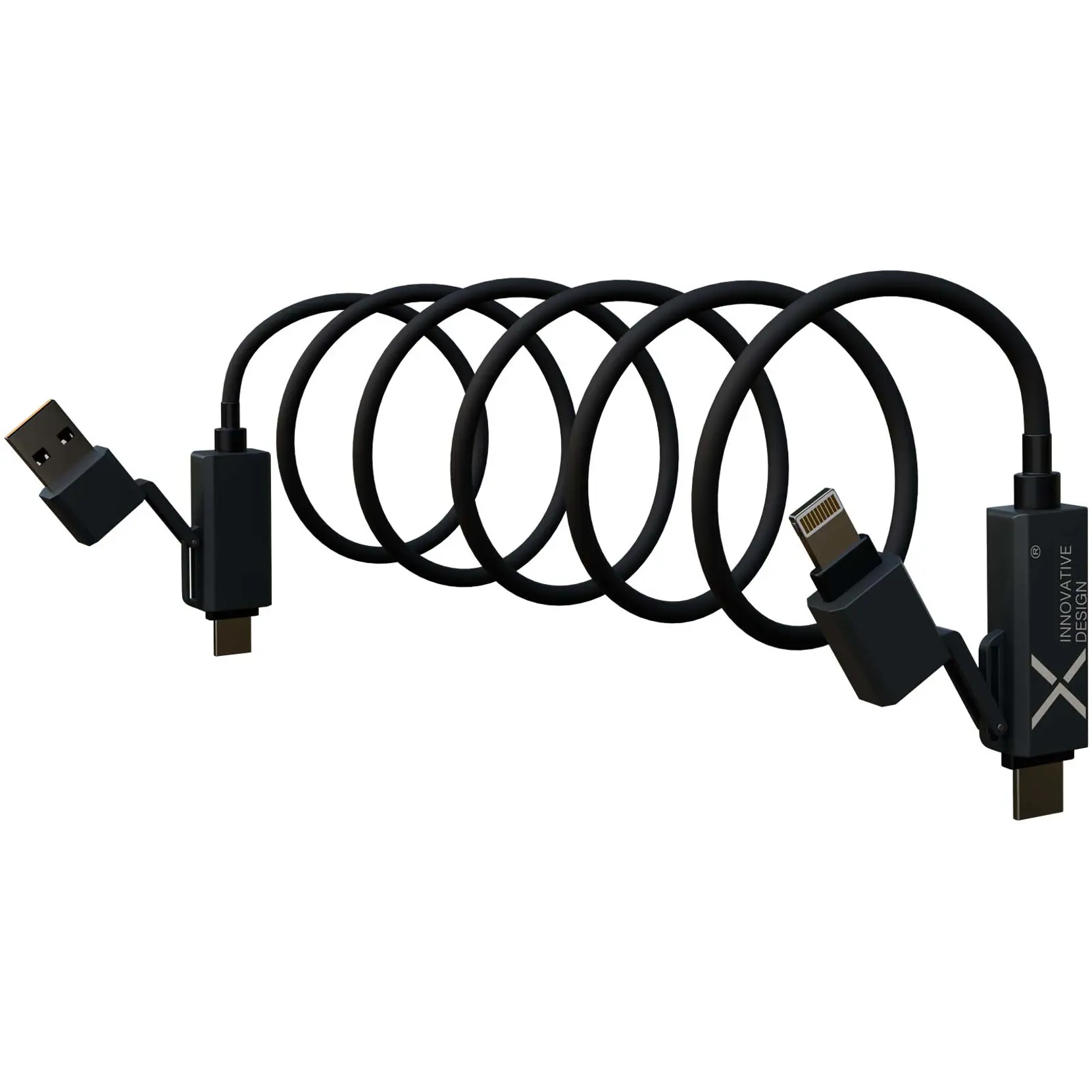 Bild på SCX.design C59 100 W laddningskabel av magnetiskt silikon