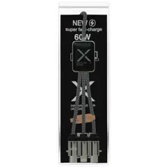 Bild på SCX.design C33 Type-C-laddningssladd på 60 W med dubbelupplyst logotyp 