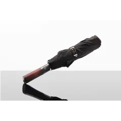 Bild på SCX.design R03 hopfällbart paraply med trähandtag med automatisk öppning/stängning 