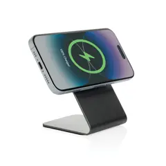 Bild på Terra aluminium 15W magnetisk trådlös telefonställ för mobil