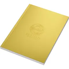 Bild på Novella Austen A5 anteckningsbok med mjukt metallomslag – 100 ark