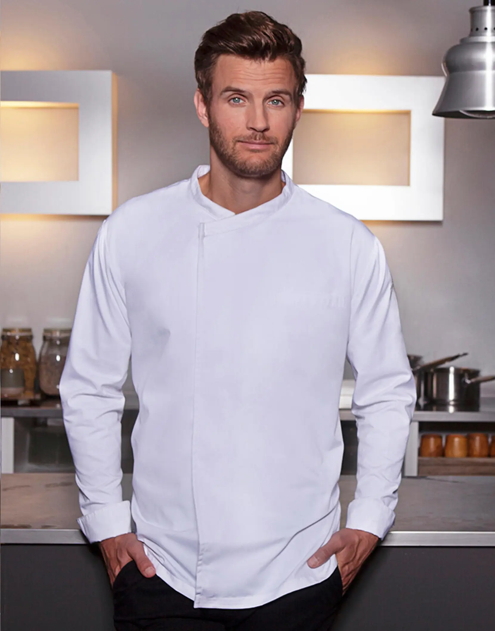 Bild på Chef's Shirt Basic Long Sleeve
