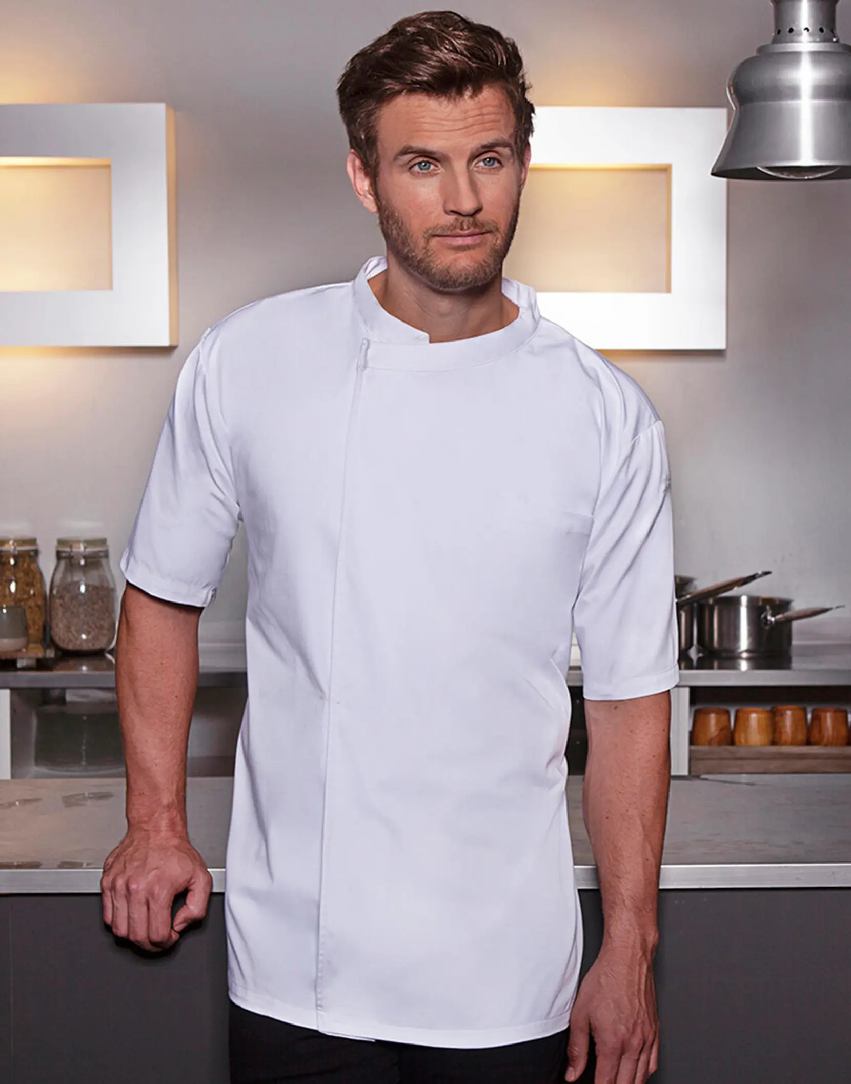 Bild på Chef's Shirt Basic Short Sleeve Bild på Chef's Shirt Basic Short Sleeve