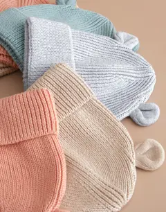 Bild på Organic Baby Bear Beanie