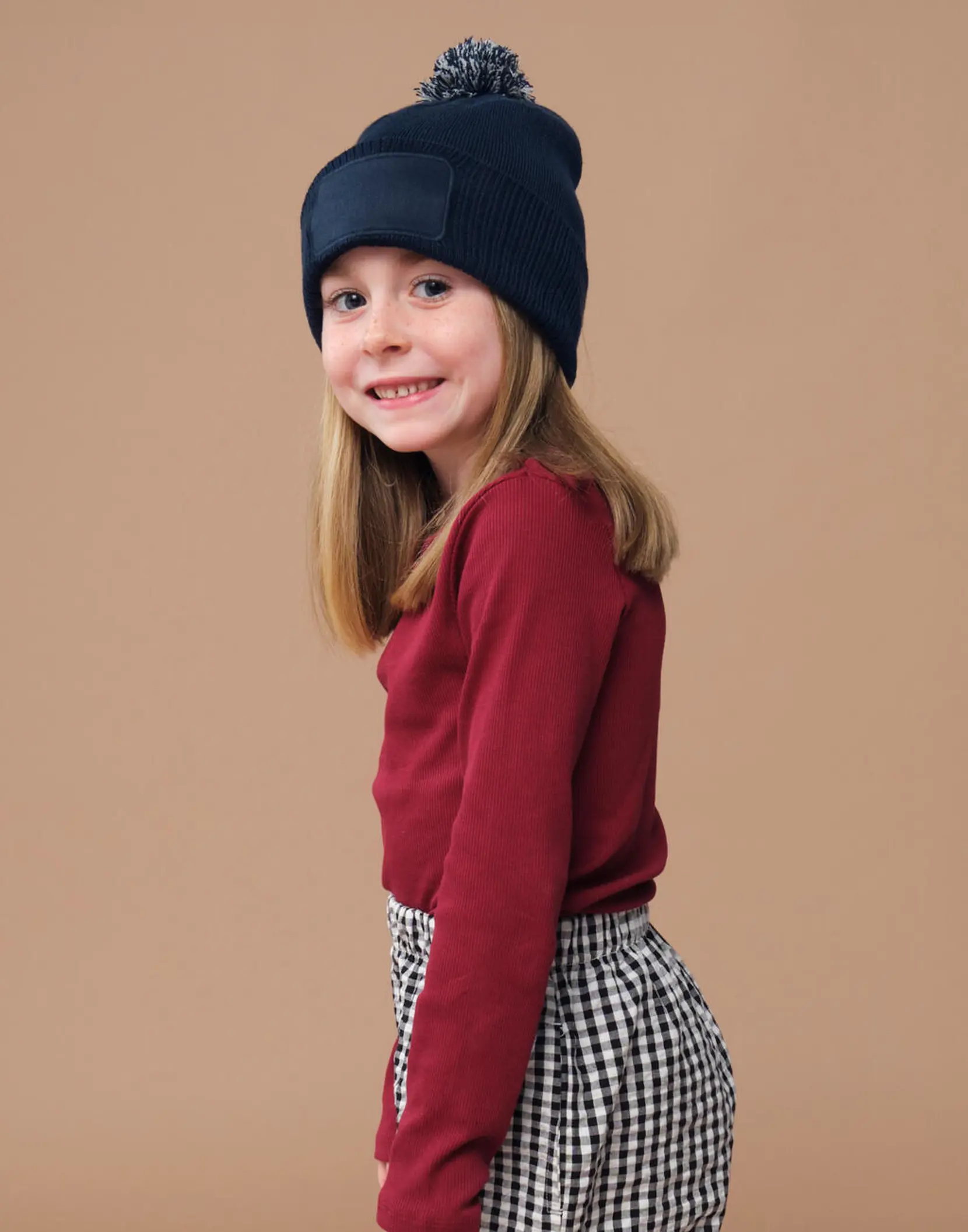 Bild på Kids Snowstar Patch Beanie