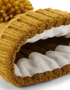 Bild på Cable Knit Melange Beanie