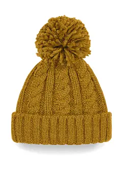 Bild på Cable Knit Melange Beanie