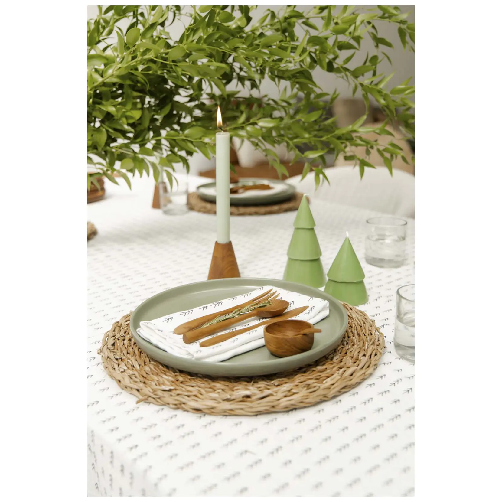 Bild på Originalhome julgransljus matcha – L Bild på Originalhome julgransljus matcha – L