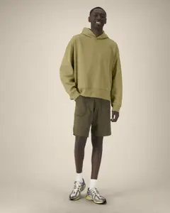 Bild på Voicer The unisex boxy hoodie in recycled cotton