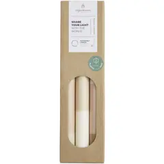 Bild på Originalhome skiktade kalkstensljus – set om 3