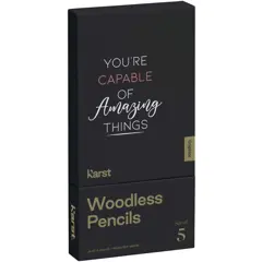 Bild på Karst® 5-pack 2B träfria grafitpennor