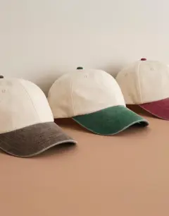 Bild på Contrast Peak Low Profile Vintage Cap