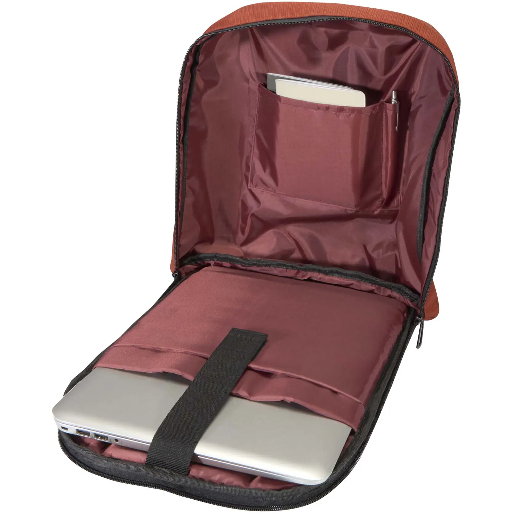 Bild på Luma stöldsäker 15 tums laptopväska av återvunna GRS-material, 10 l