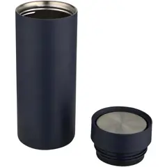 Bild på Illuminate 650 ml vattenflaska av RCS-certifierat återvunnet rostfritt stål med dubbelvägg, med 3 olika lock