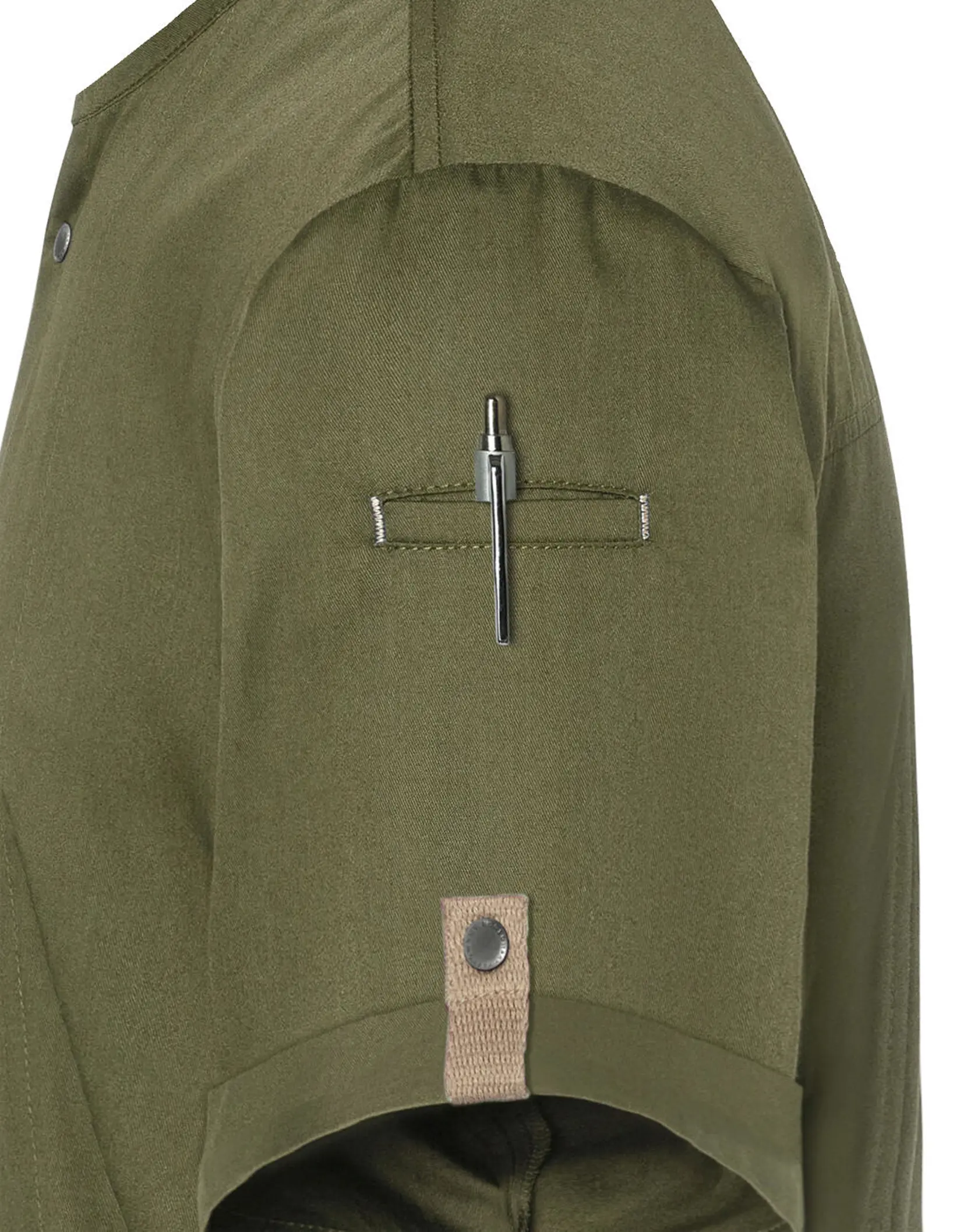 Bild på Short-Sleeve Chef Jacket Green-Generation