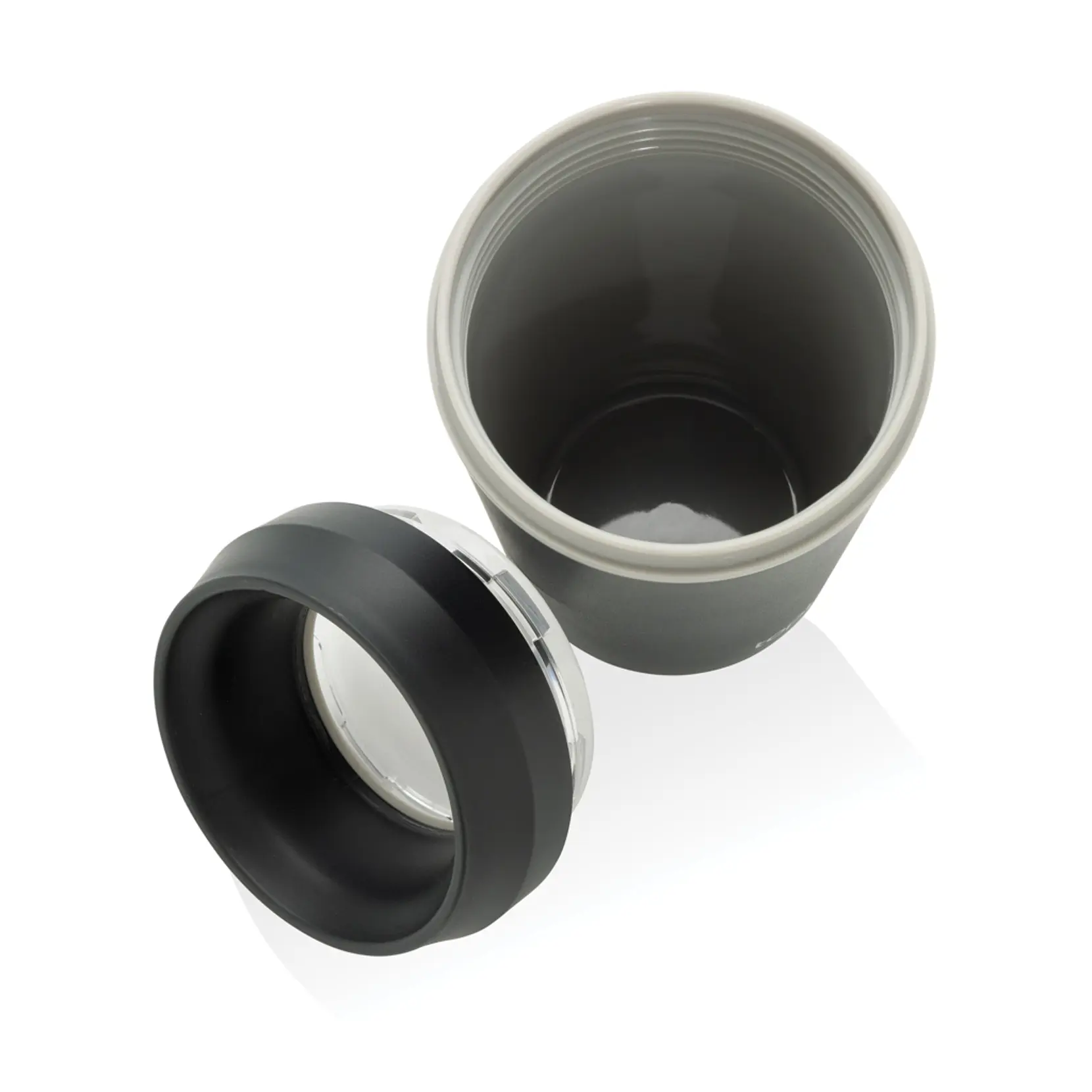 Bild på Topl To Go-glas av återvunnen plast Patenterat 360-lock 354