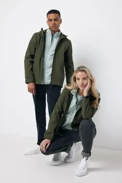 Bild på Iqoniq Makalu soft shell herrjacka i återvunnen polyester