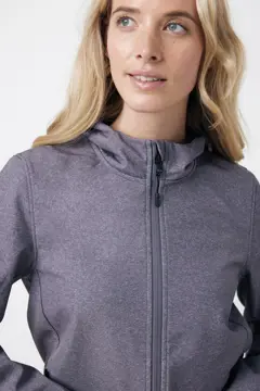 Bild på Iqoniq Makalu soft shell damjacka i återvunnen polyester