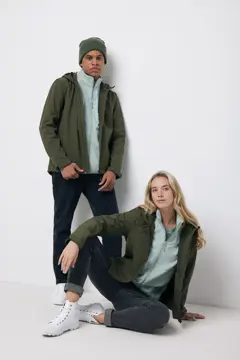 Bild på Iqoniq Makalu soft shell herrjacka i återvunnen polyester