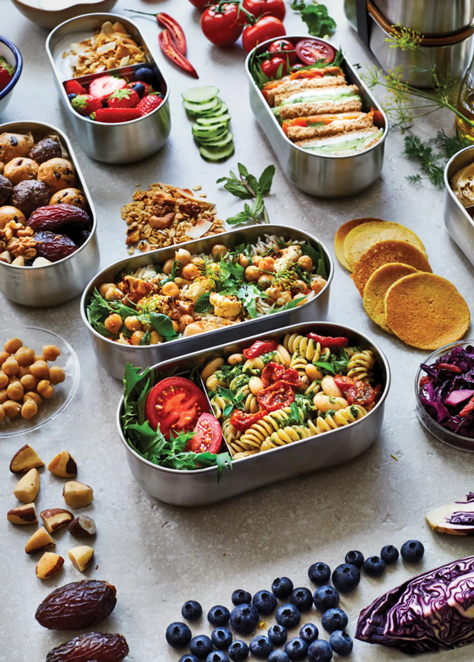 Bild på Black+Blum Dubbel Rostfri Bento-låda Bild på Black+Blum Dubbel Rostfri Bento-låda