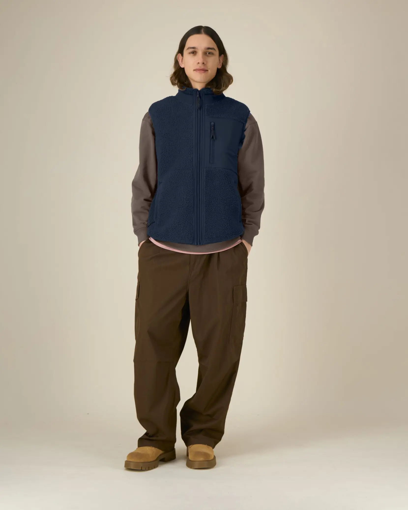 Bild på Liner The unisex sleeveless sherpa jacket