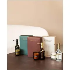 Bild på Wellmark Discovery 250 ml dispenser för handtvål och 150 g doftljus