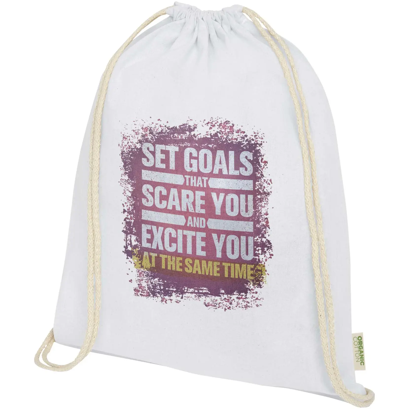 Bild på Odisha 140 g/m² gympapåse av ekologiskt OCS-material, 5 l 