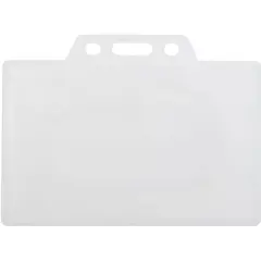 Bild på Genomskinlig korthållare i liggande läge