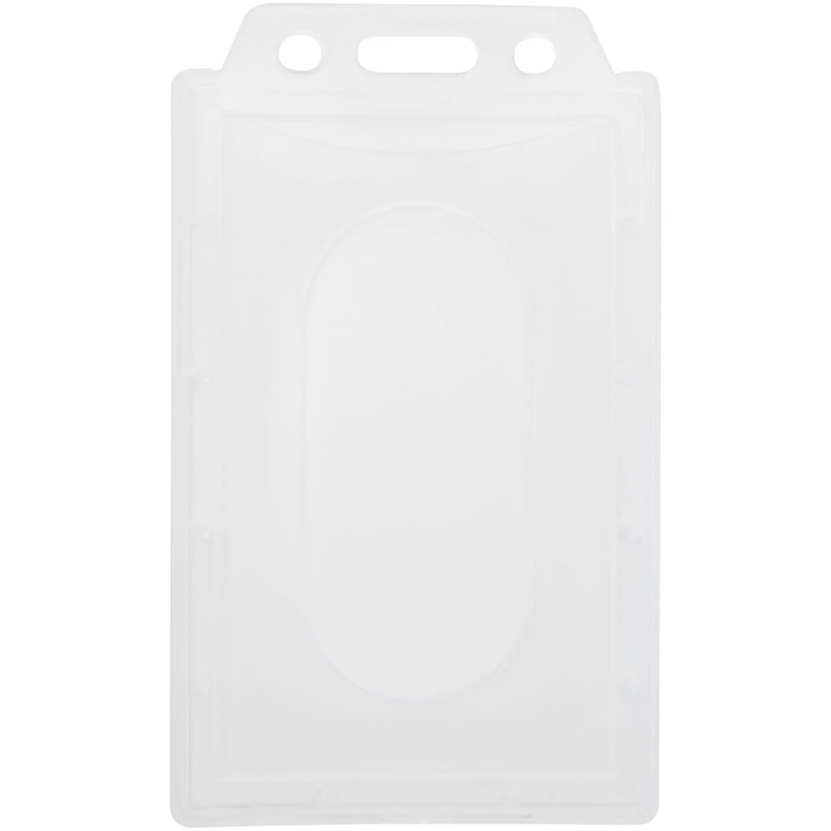 Bild på Genomskinlig korthållare i stående läge