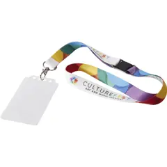 Bild på Genomskinlig korthållare i stående läge