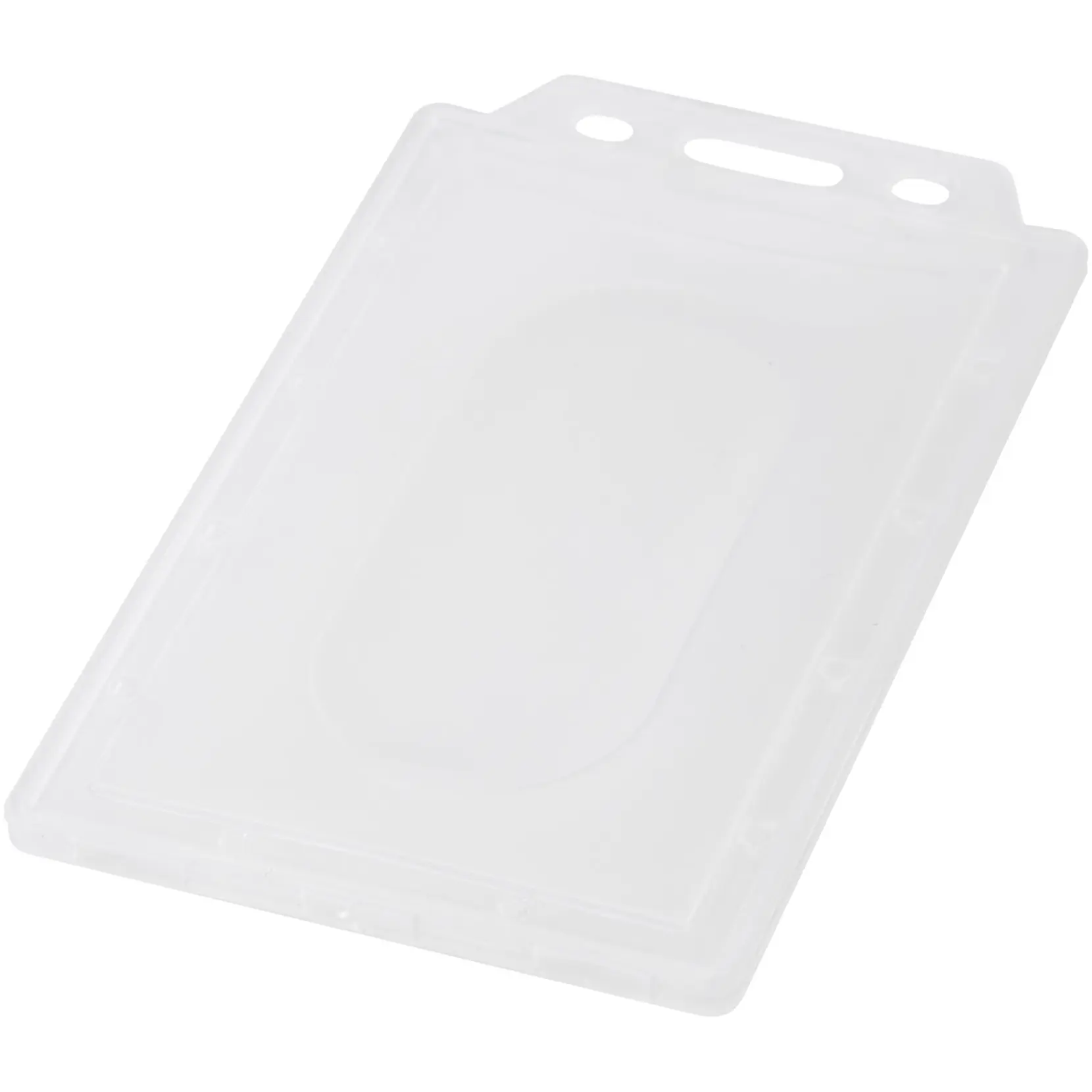 Bild på Genomskinlig korthållare i stående läge