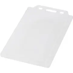 Bild på Genomskinlig korthållare i stående läge