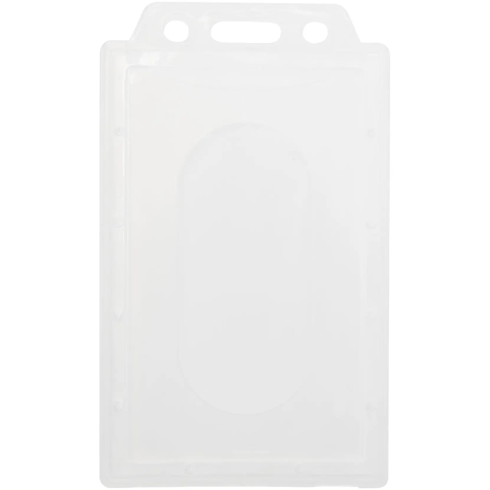 Bild på Genomskinlig korthållare i stående läge