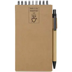 Bild på Flipper självhäftande anteckningsblock med kulspetspenna (svart bläck)