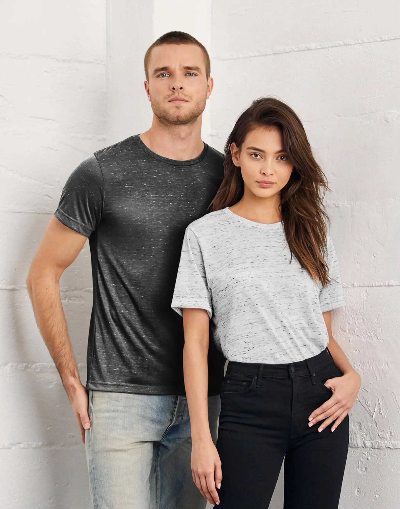 Bild på Unisex Poly-Cotton T-Shirt Bild på Unisex Poly-Cotton T-Shirt