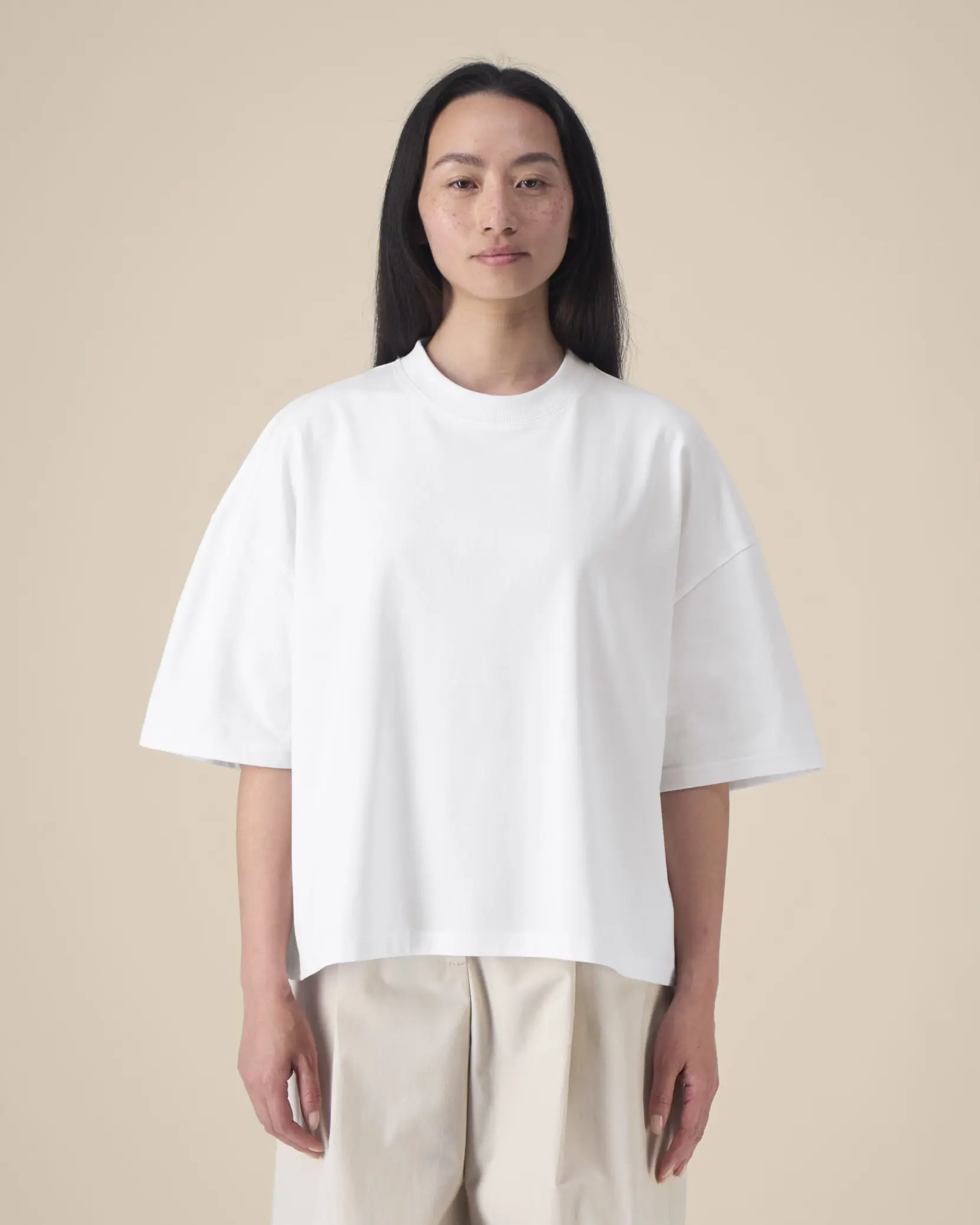 Bild på Hypster The unisex boxy t-shirt in recycled cotton