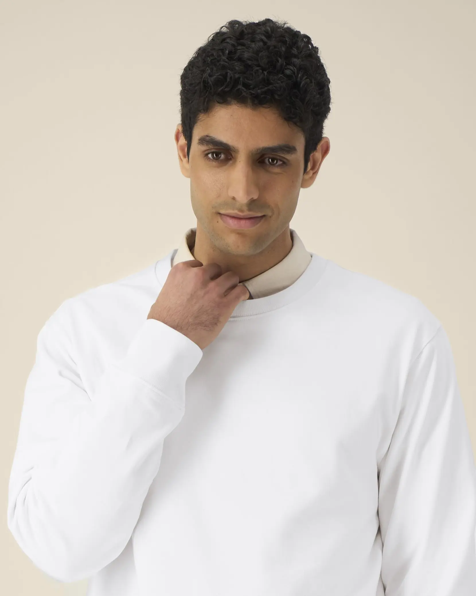 Bild på Thinker The unisex crewneck sweatshirt in recycled cotton