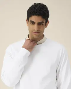 Bild på Thinker The unisex crewneck sweatshirt in recycled cotton