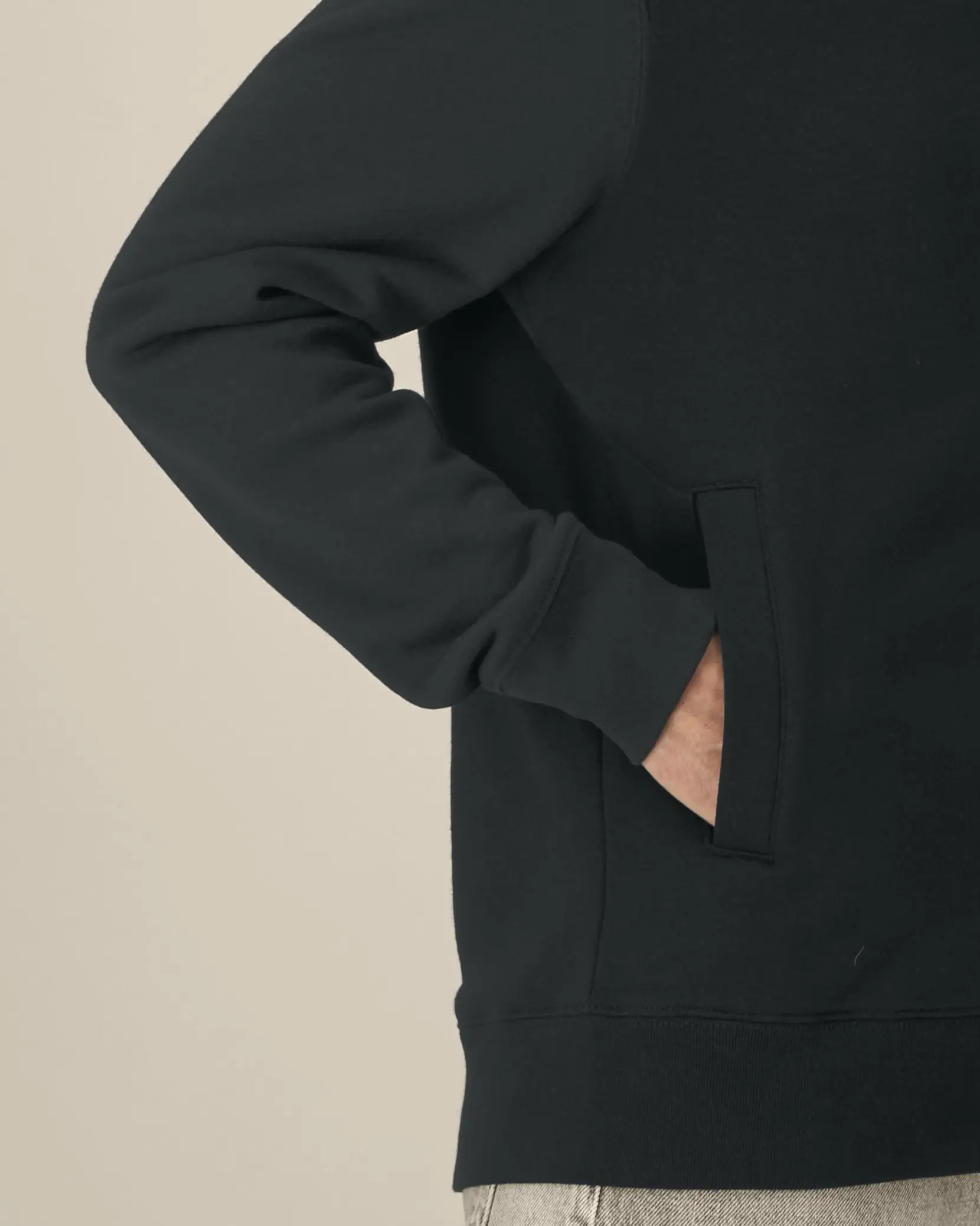 Bild på Astor The unisex zip-through hoodie in cotton-TENCEL™ Modal