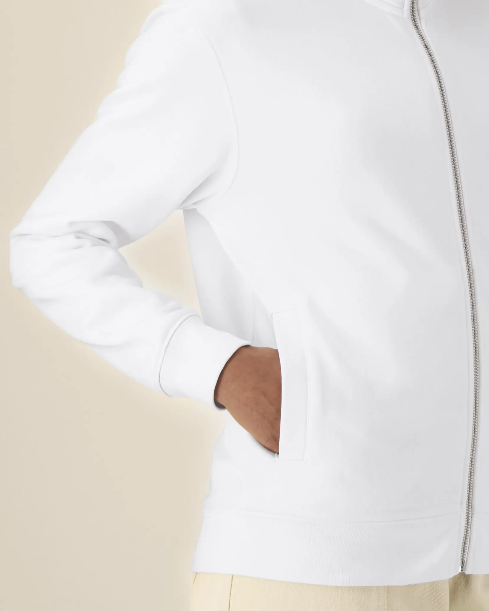 Bild på Trailer 2.0 The unisex high neck zip-through sweatshirt