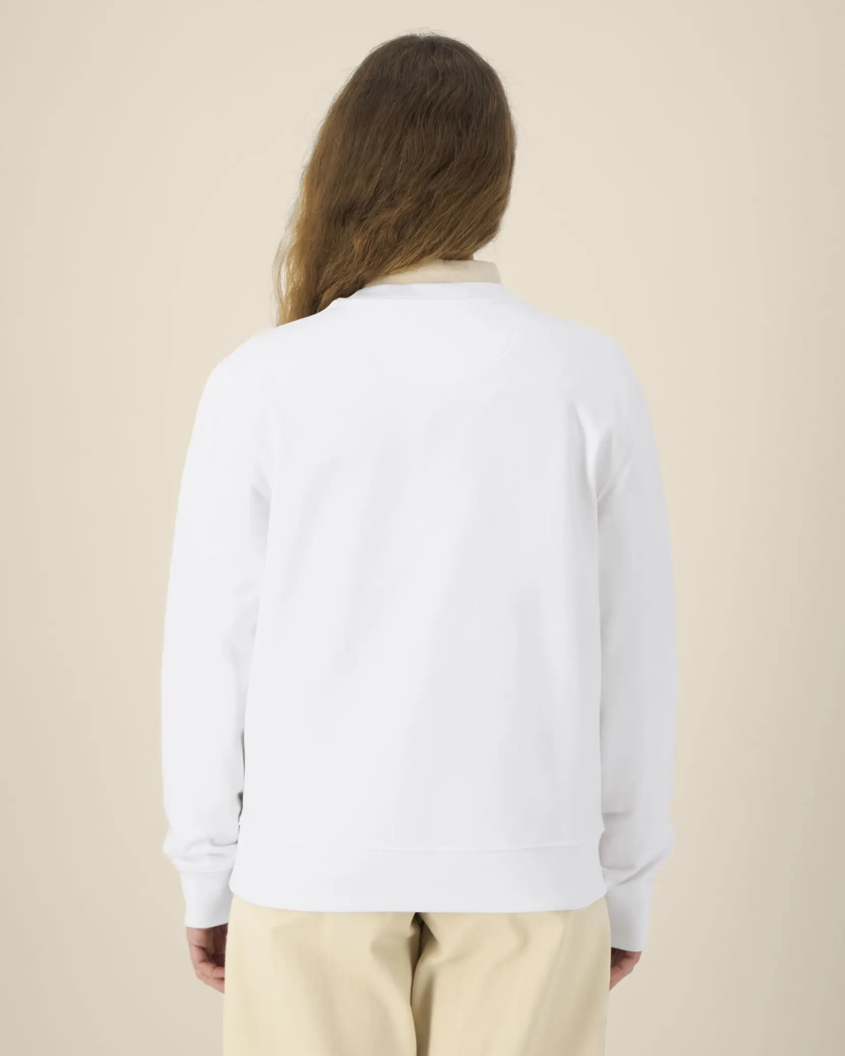 Bild på Thinker The unisex crewneck sweatshirt in recycled cotton